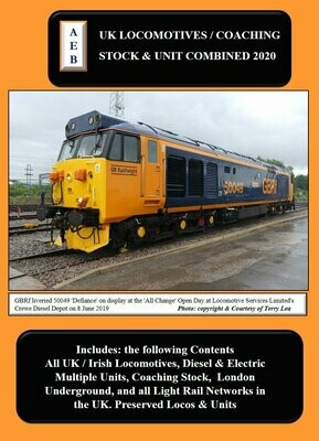 UK LOCO / UNIT COMBINED 2020 EUROPE ONLY