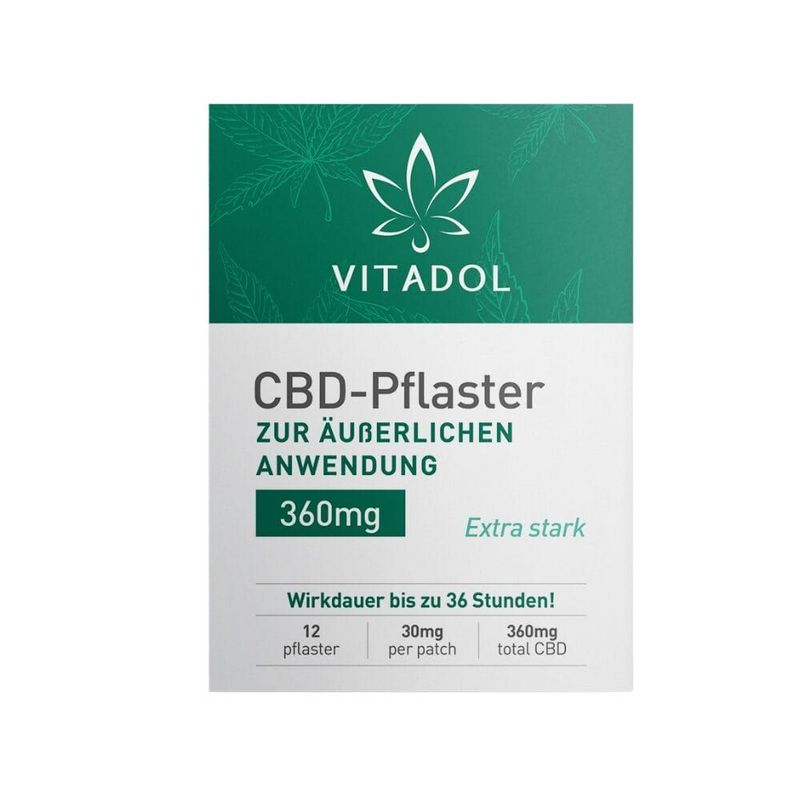 CBD Pflaster mit 360mg CBD CBD Pflaster mit 360mg CBD