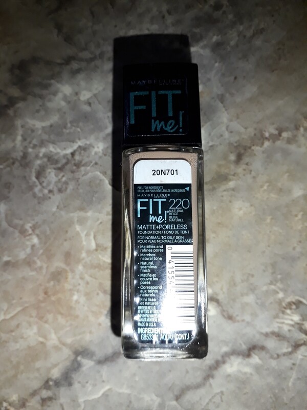maybelline FIT me! foundantion