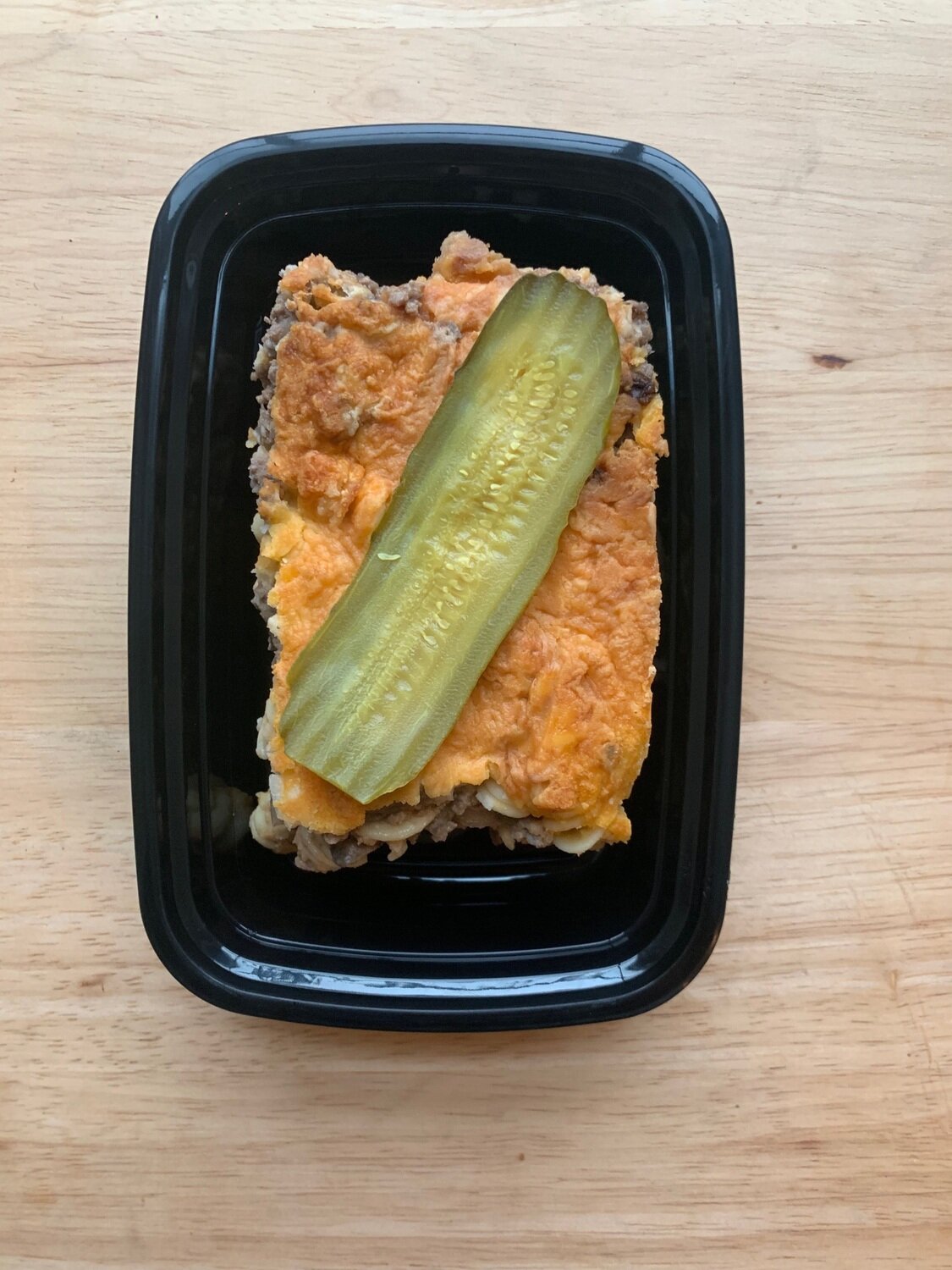 Cheeseburger Casserole