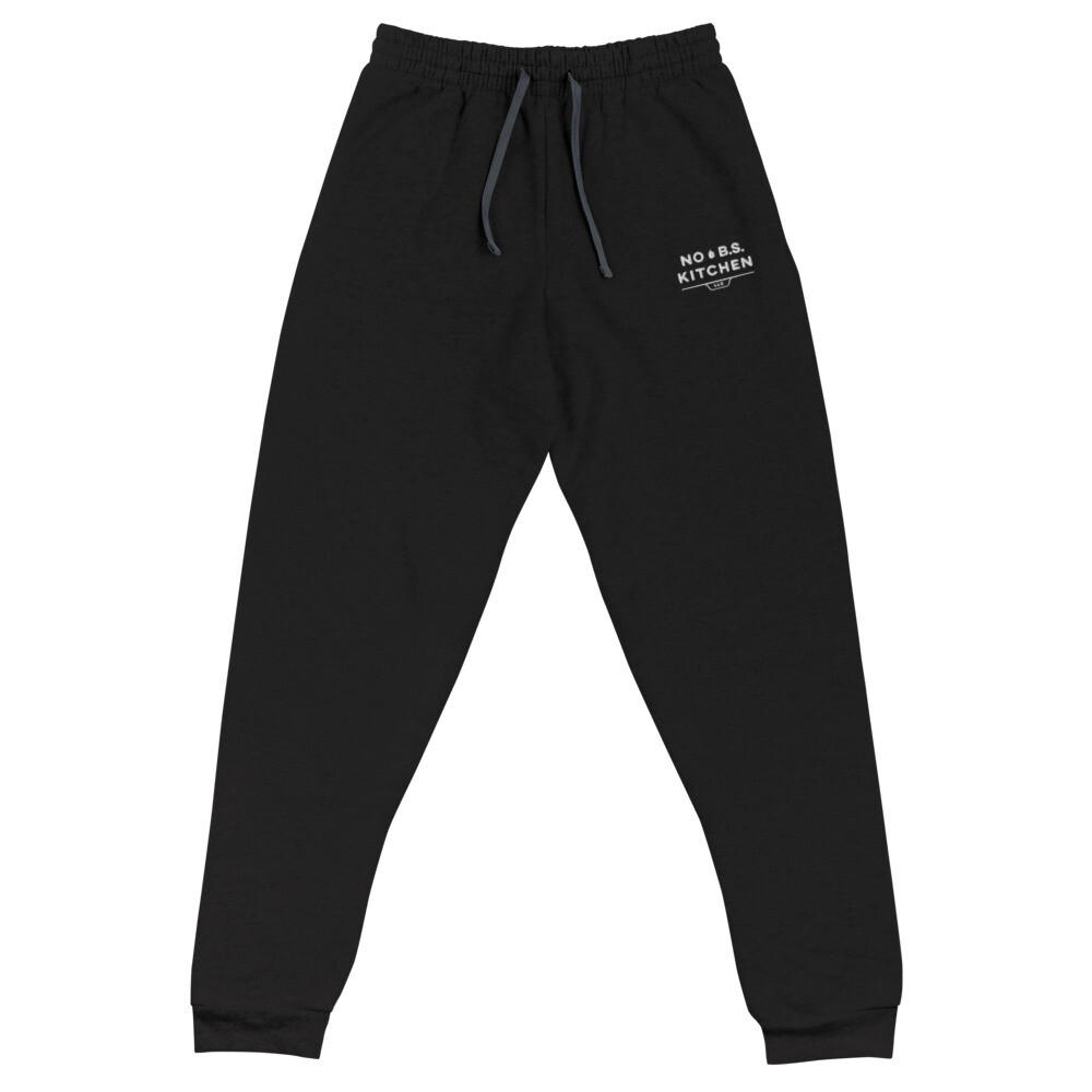 Unisex Joggers, Color: Black, Size: S