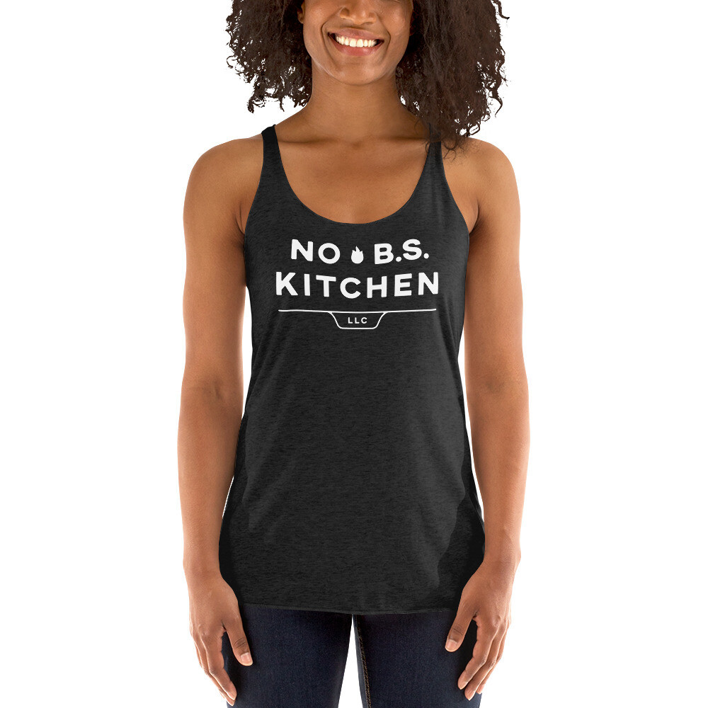 Women's Racerback Tank, Color: Vintage Black, Size: XS