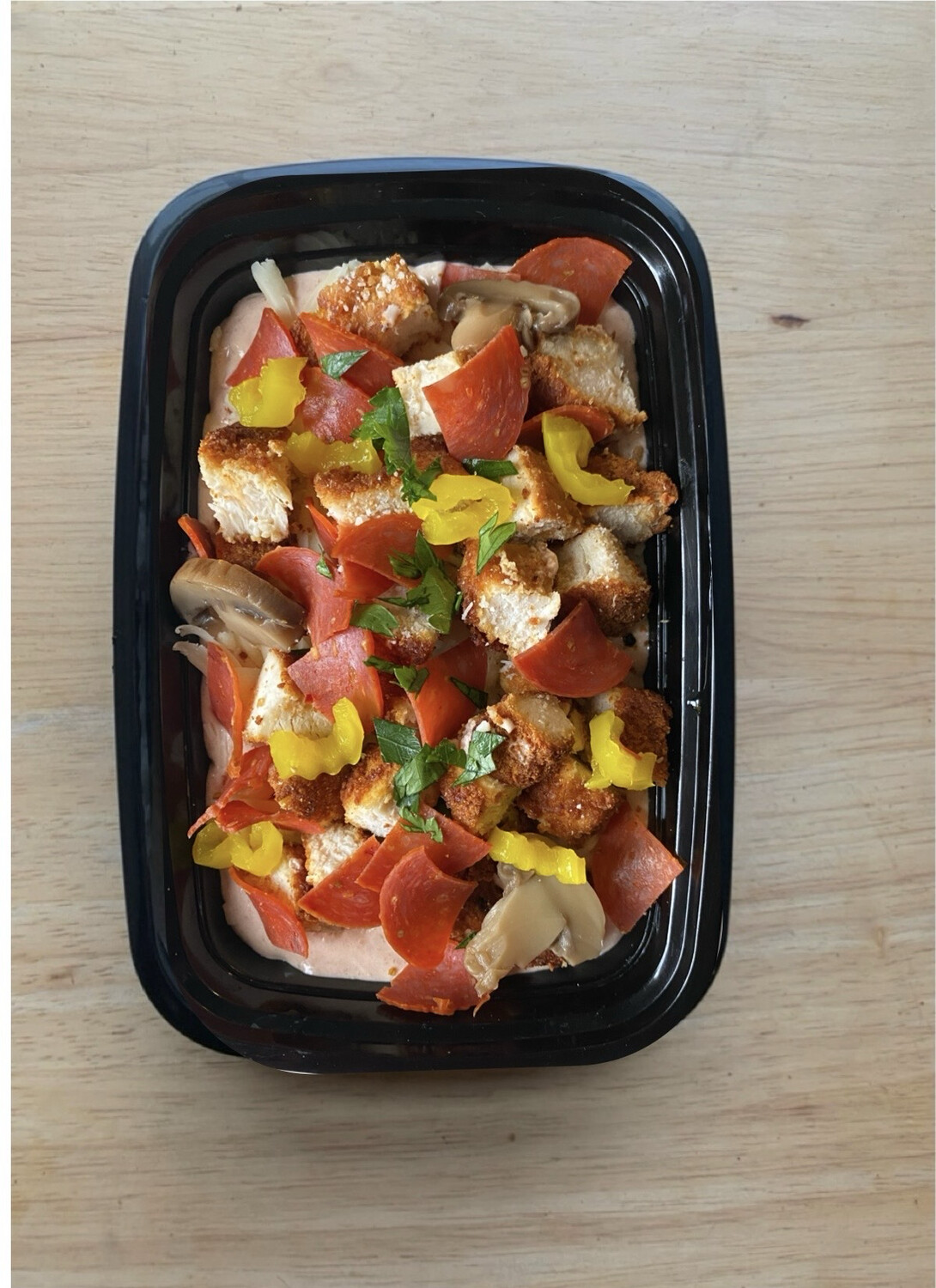 Loaded Pizza Protein Bowl