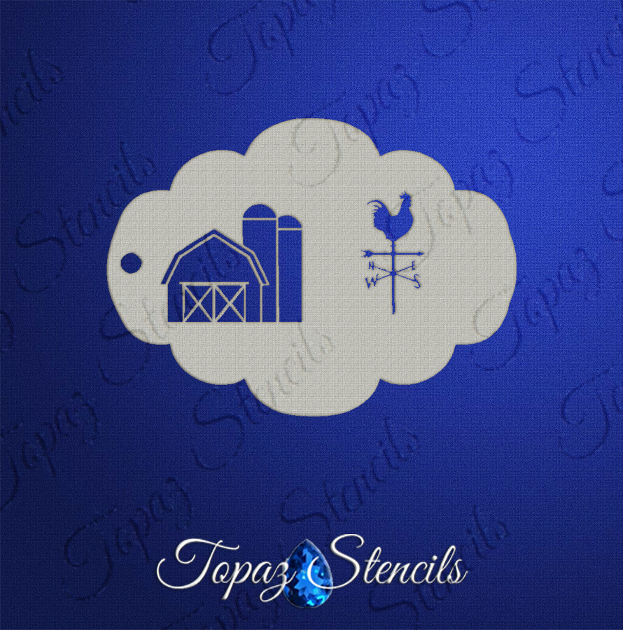 Barn and Weathervane