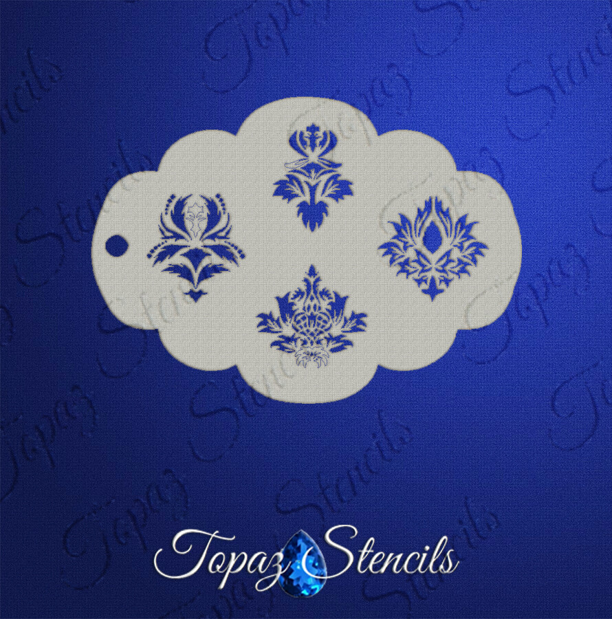 Fancy Damask Centers
