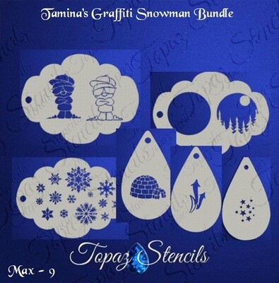 Tamina's Graffiti Snowman Bundle