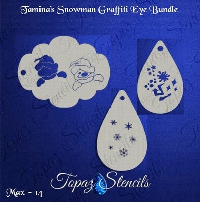 Tamina's Snowman Graffiti Eye Bundle