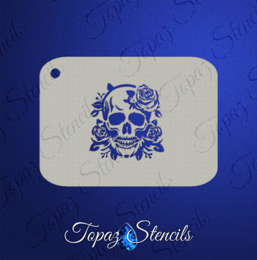 B&amp;T Roses Skull