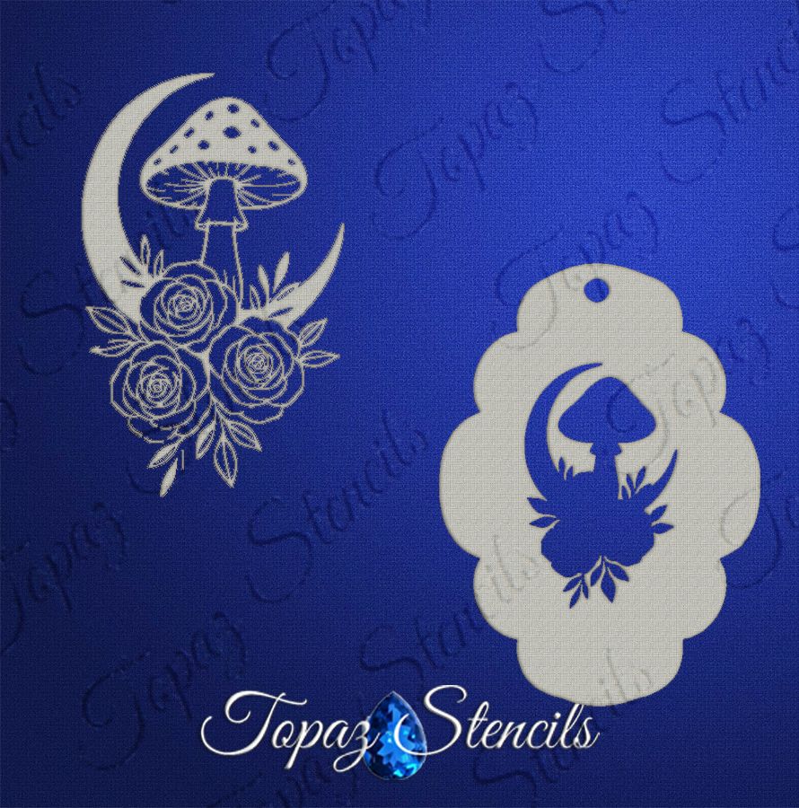 Magical Mushroom and Roses