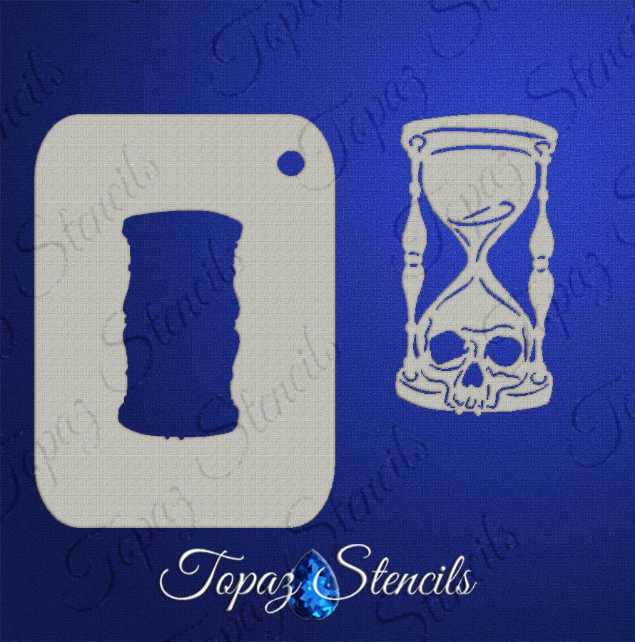 B&amp;T Hourglass Skull