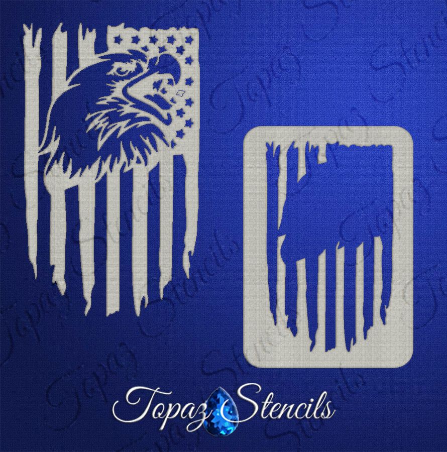 American Flag with Eagle