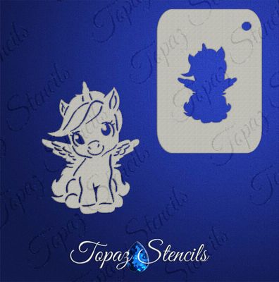 B&amp;T Bashful Winged Unicorn