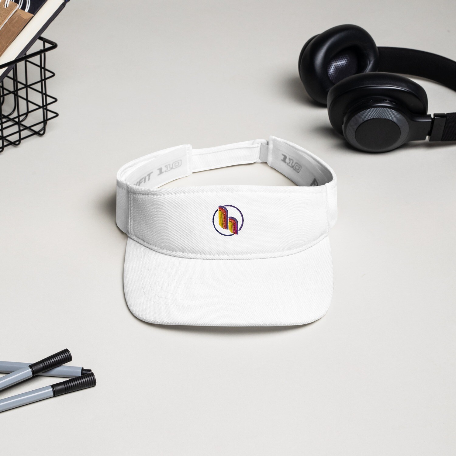 The Hemptons White Visor