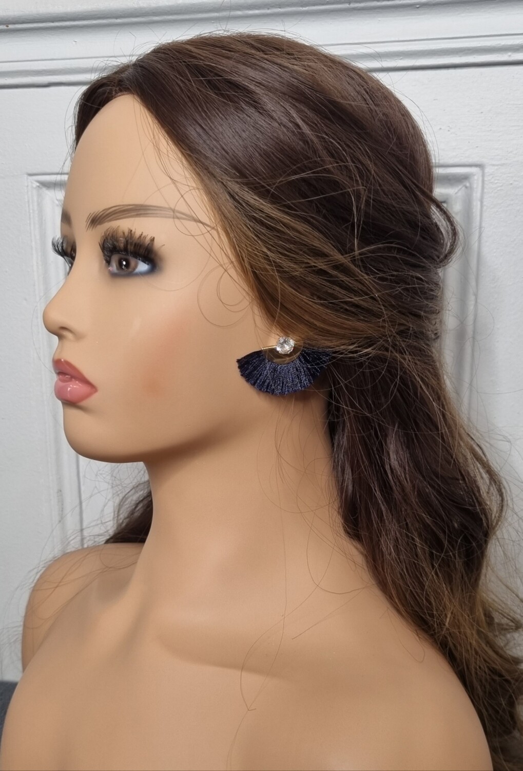 boucles d'oreilles à frange 2 en 1
