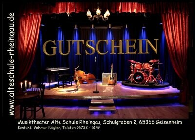 Geschenkgutschein Wert 25,00 €