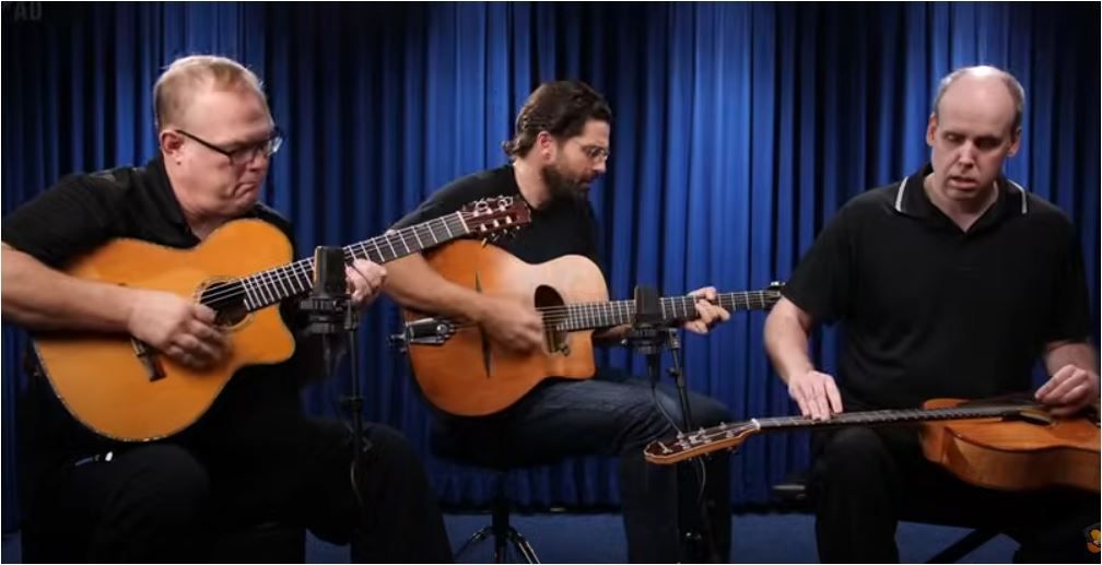Joscho Stephan´s Transatlantic Guitar Trio am 19.11.2024 20:00 Uhr