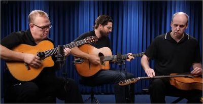 Joscho Stephan´s Transatlantic Guitar Trio am 20.10.2025 20:00 Uhr