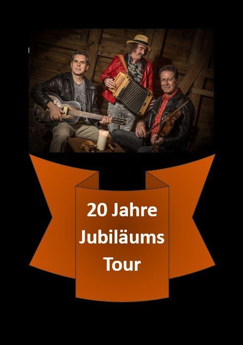 20 Jahre INTERNATIONAL CAJUN TRIO – Jubiläums-Tour 2025 am 18.01.2025, 20:00 Uhr