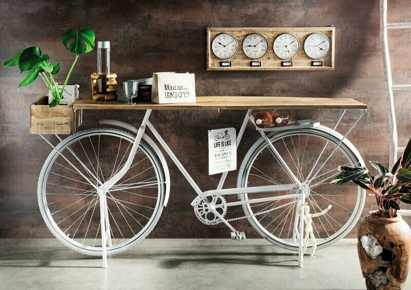 Unikat - Vintage - Fahrrad als Konsolentisch Unikat - Vintage - Fahrrad als Konsolentisch