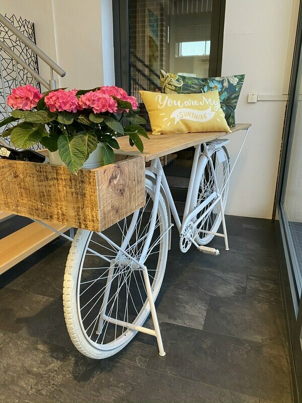 Unikat - Vintage - Fahrrad als Konsolentisch
