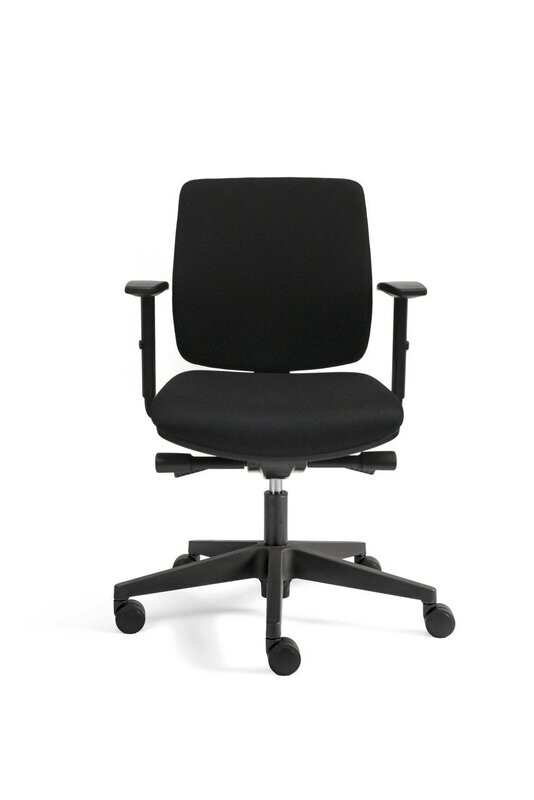 Bürostuhl A300 Comfort - Stoff Oasis schwarz