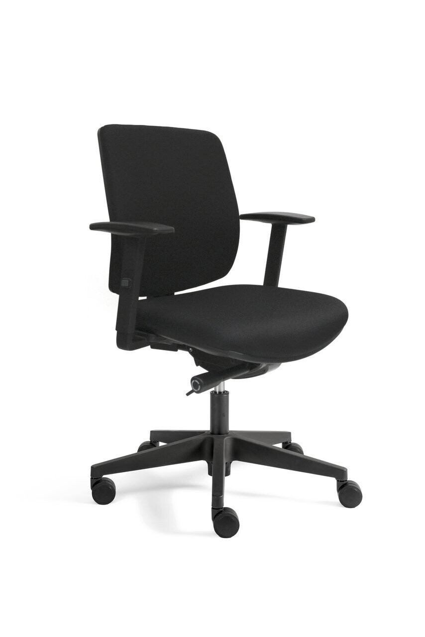 Bürostuhl A300 Comfort - Stoff Oasis schwarz