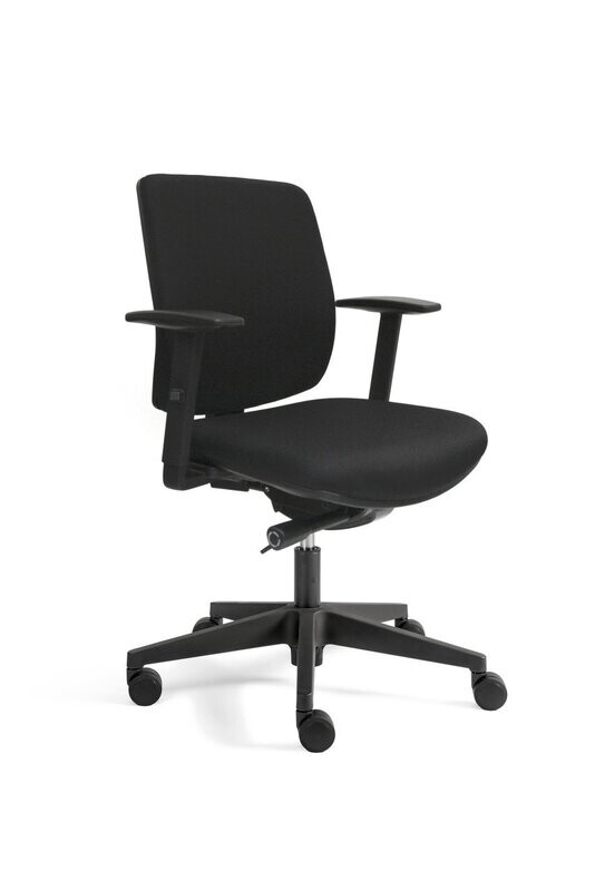 Bürostuhl A300 Comfort - Stoff Oasis schwarz Bürostuhl A300 Comfort - Stoff Oasis schwarz