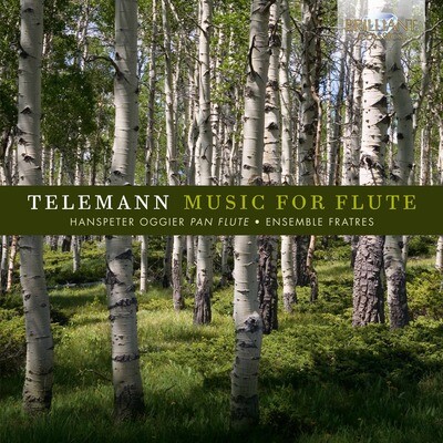 CD TELEMANN Music For Flute, Hanspeter Oggier und das Ensemble Fratres