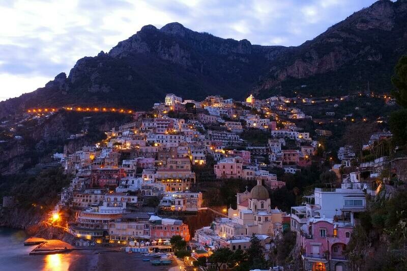 Postcard city of Positano