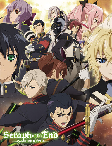 SERAPH OF THE END - GROUP SUBLIMATION THROW BLANKE