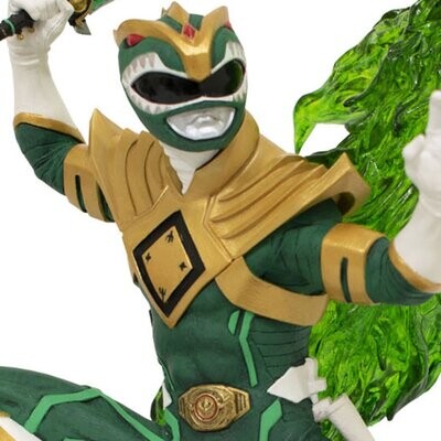 Mighty Morphin&#39; Power Rangers Green Ranger Gallery Statue