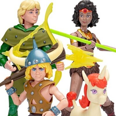 Dungeons &amp; Dragons Cartoon Series 6-Inch Action Figures Wave 1