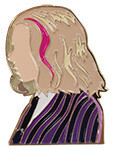 WEDNESDAY - ENID PROFILE ENAMEL PIN