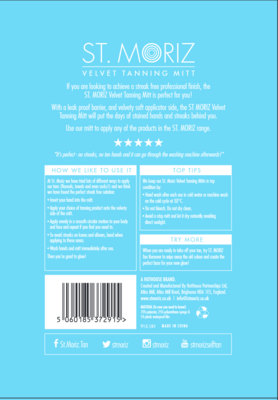 St. Moriz Velvet Self Tan Applicator Mitt