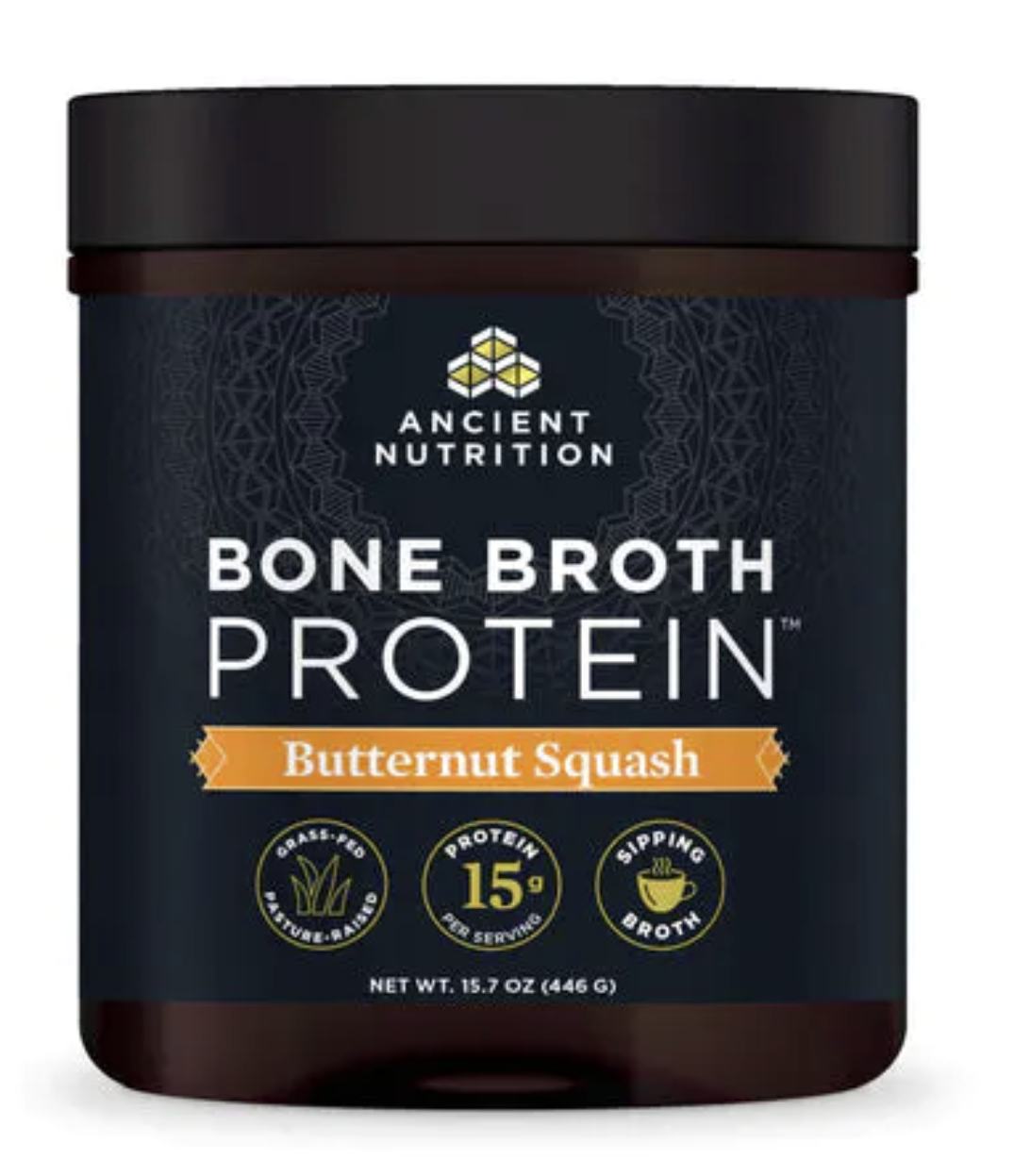 Ancient Nutrition Bone Broth Protein Butternut Squash 15.7oz