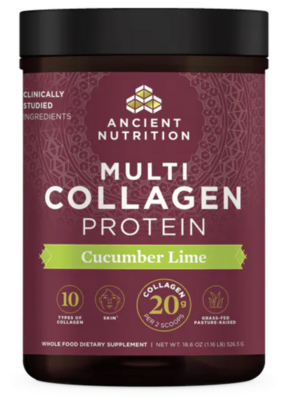Ancient Nutrition Multi Collagen Protein Cucumber Lime 18.7oz