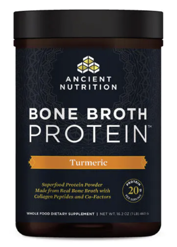 Ancient Nutrition Bone Broth Protein Turmeric  16.2oz