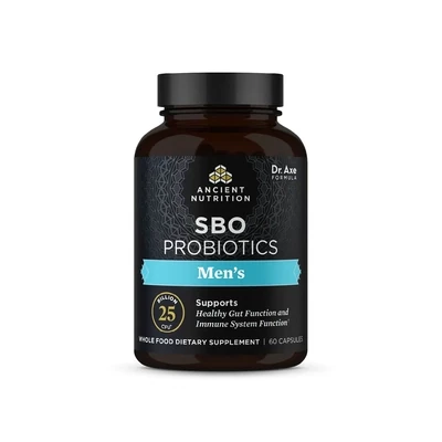 Ancient Nutrition SBO Probiotics Mens  qty 60 capsules