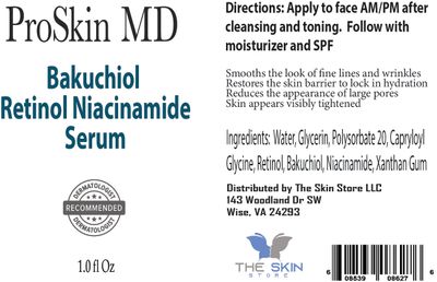 PSMD Bakuchiol Retinol Niacinamide Serum 1.0oz