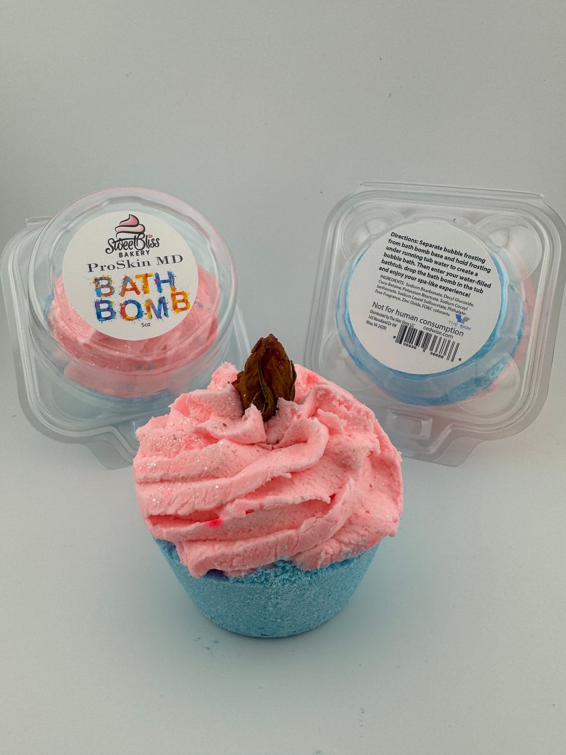 PSMD Cupcake Bath Bomb 5oz (1 item)