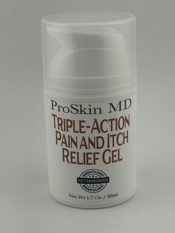 PSMD Triple-Action Pain and Itch Relief Gel 1.7 oz