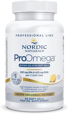 Nordic Naturals ProOmega Lemon 60ct