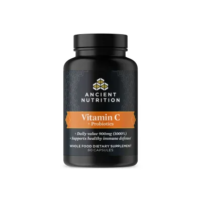 Ancient Nutrition Vitamin C+ Probiotics