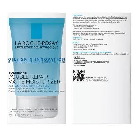 La Roche Double Repair Matte Moisturizer for Oily skin