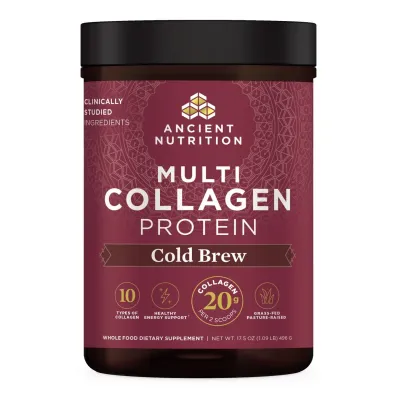 Ancient Nutrition Multi Collagen Protein Cold Brew 17.5 oz