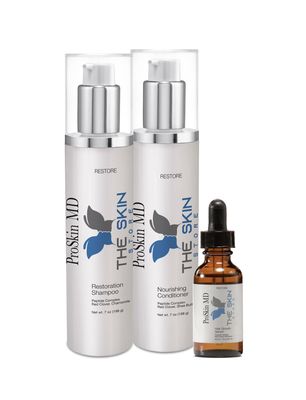 PSMD Hair Regrowth Kit Shampoo, Conditioner and SERUM