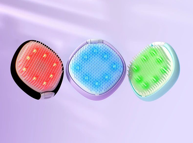 FOREO Flip play LED light hairbrush