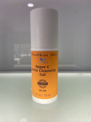 PSMD Super C Facial Cleansing Gel 1oz or 6oz