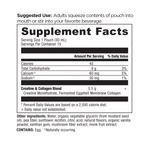 Ancient Nutrition  Creatine+Collagen Orange Gel Packs 15ct 1 fl oz