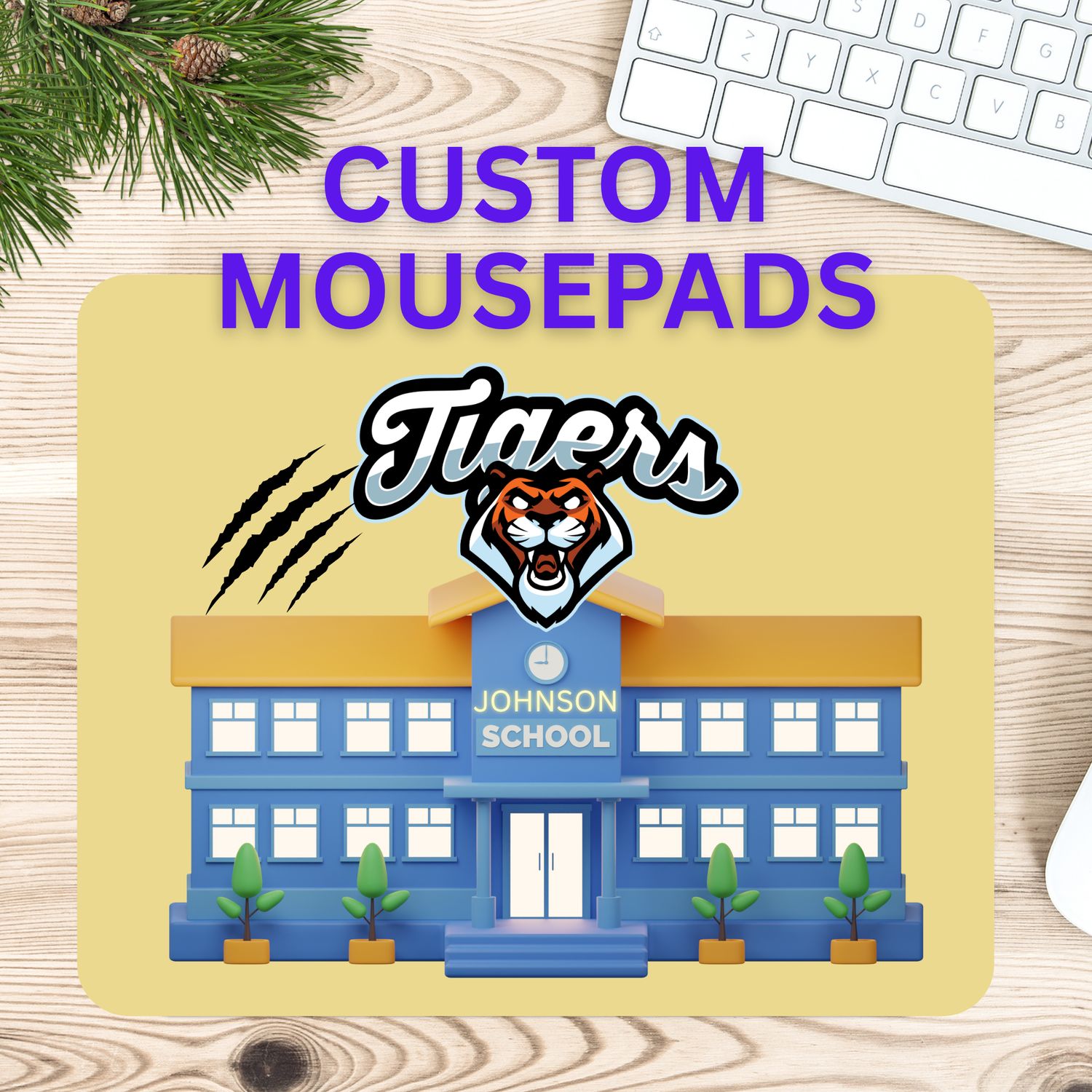 Custom Mouse Pads – Personalized Photo or Logo